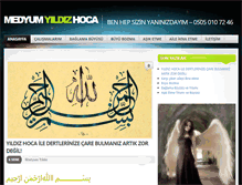 Tablet Screenshot of medyumyildiz.com